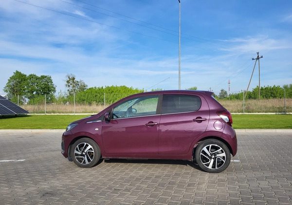 Peugeot 108 cena 22500 przebieg: 132700, rok produkcji 2014 z Bieruń małe 92